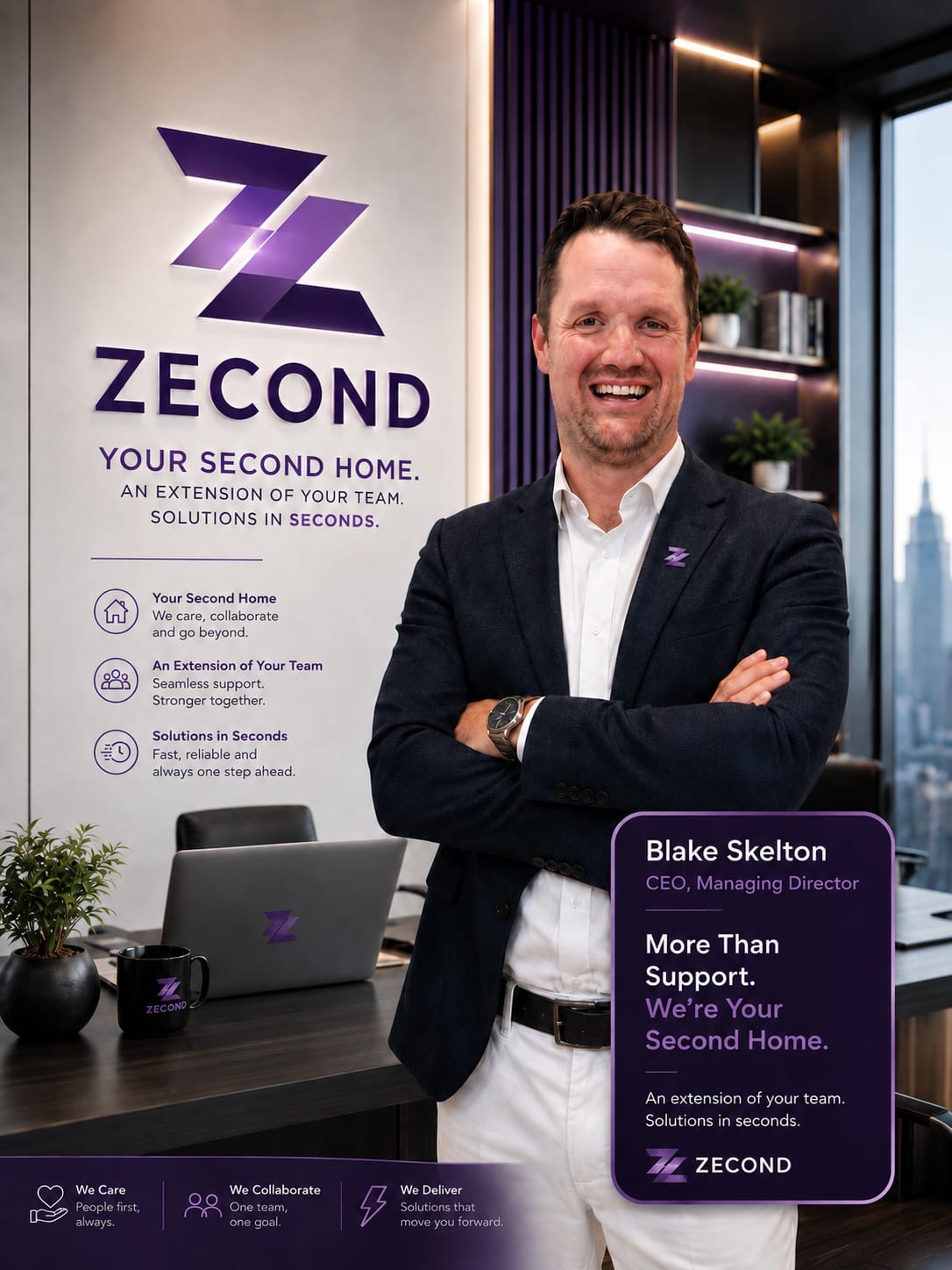 Blake Skelton, CEO & Managing Director at Zecond