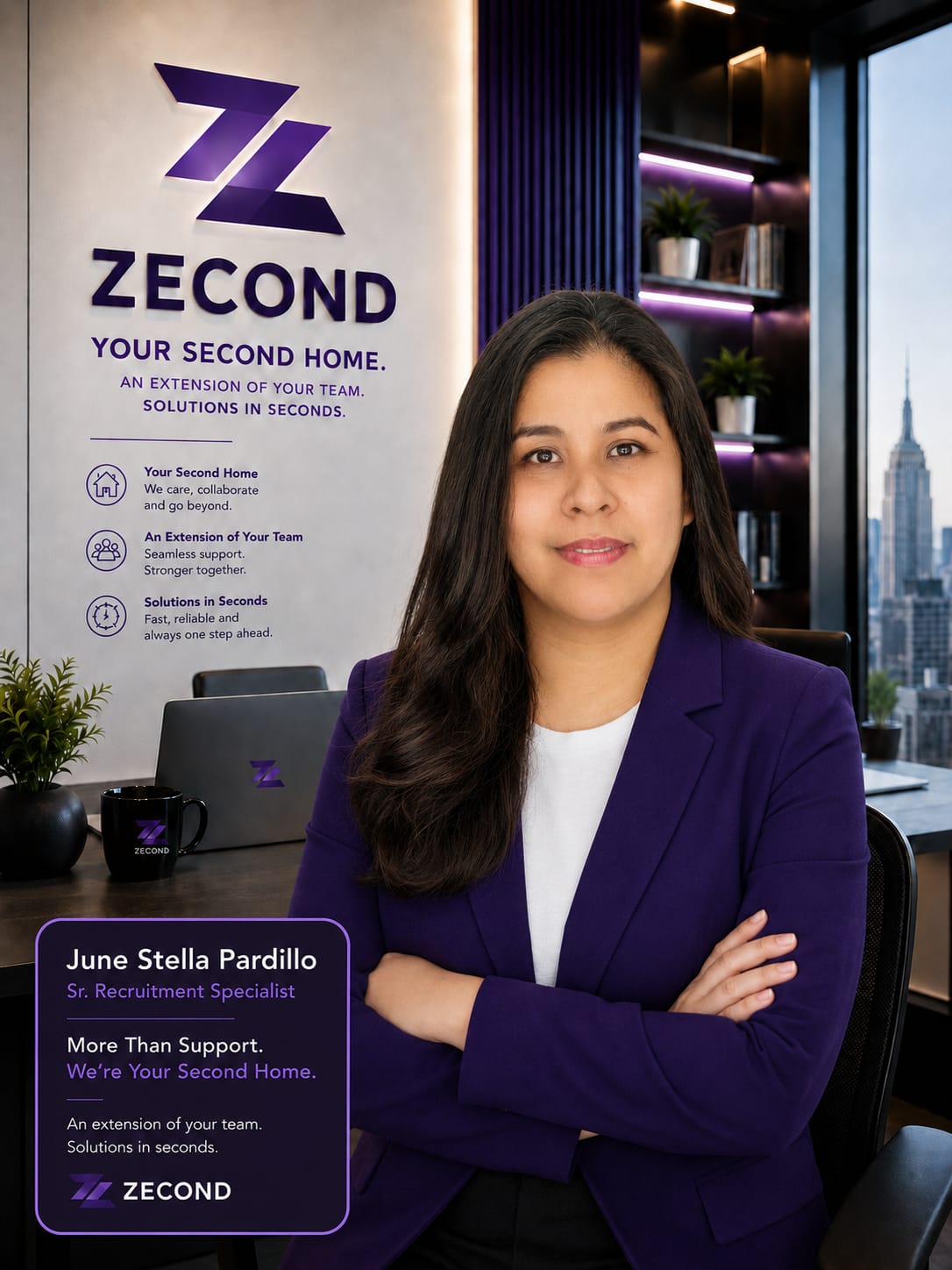 June Stella Pardillo, Senior Recruitment Specialist at Zecond